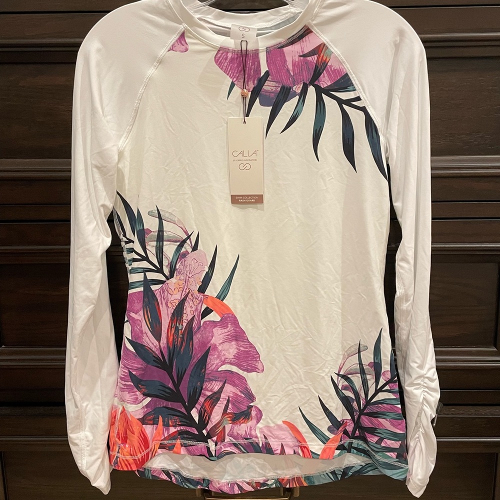 BRAND NEW Long Sleeve Swim Rash Guard.